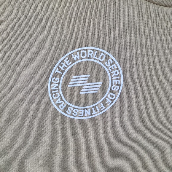 Puma X Hyrox Hoodie Womens L Tan Sweatshirt Pullover Gym Training Workout - Picture 3 of 11